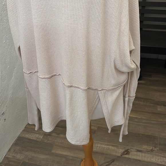 Free People Thermal Ribbed Tunic‎ Top Size Small - Picture 2 of 5